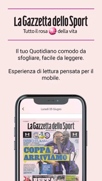 Capturas de pantalla de Gazzetta Reader