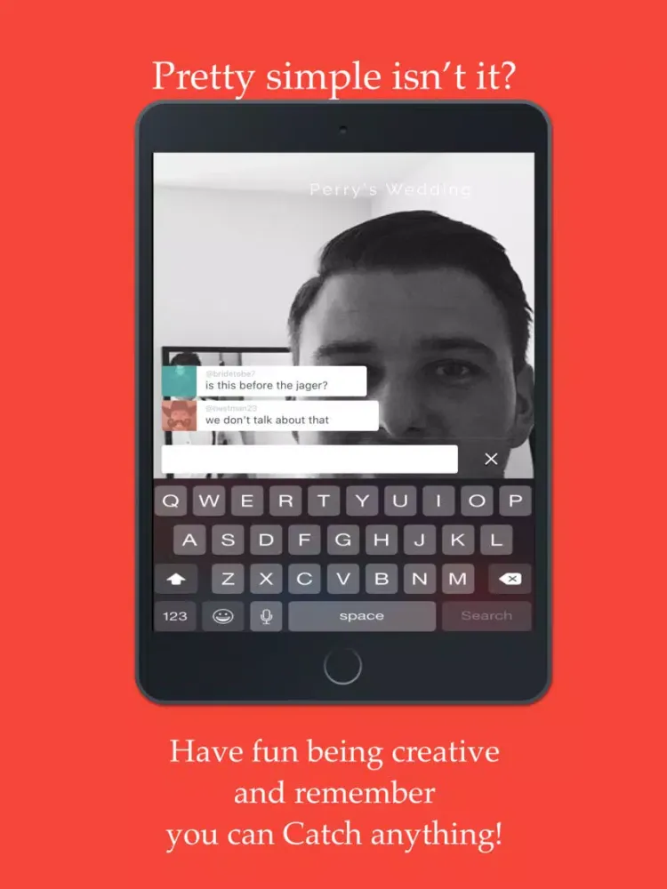 Catch - Time Capsule iPad  Screenshots