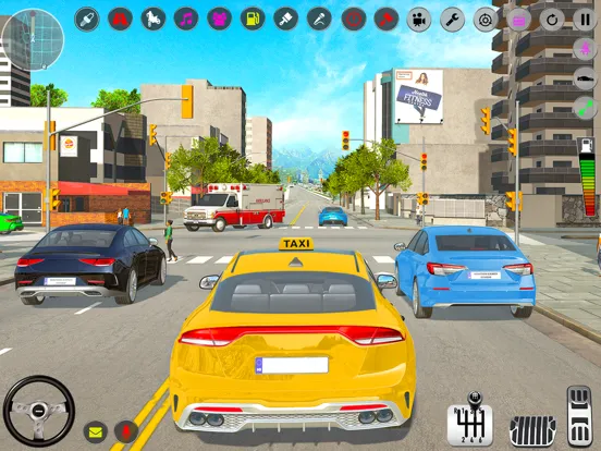 City Taxi Driver - Taxi Games iPad  Ekran Görüntüleri