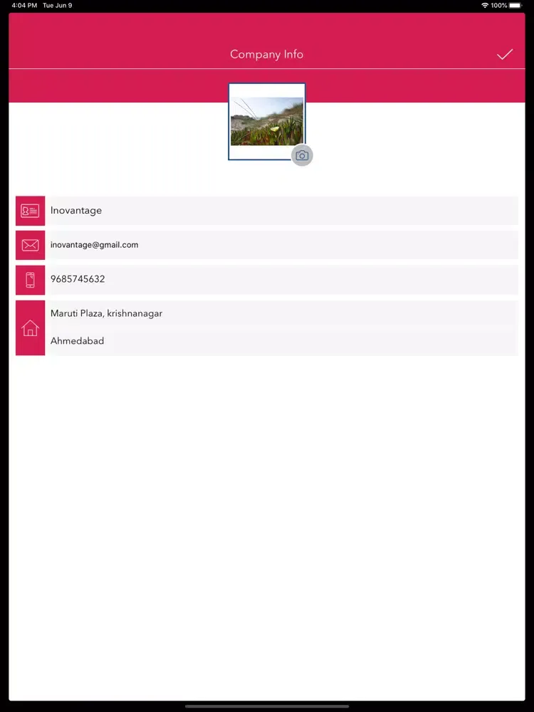 Invoice Pro : Receipt Expert iPad  Screenshots