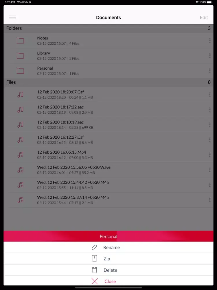 Voice Recorder : Playback Memo iPad  Ekran Görüntüleri