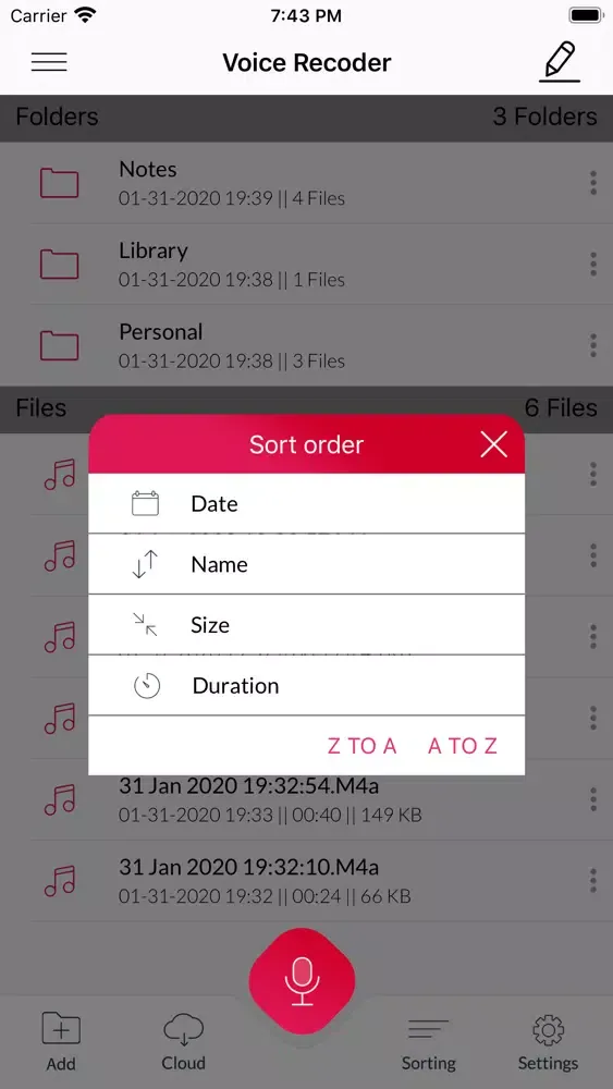 Voice Recorder : Playback Memo Ekran Görüntüleri