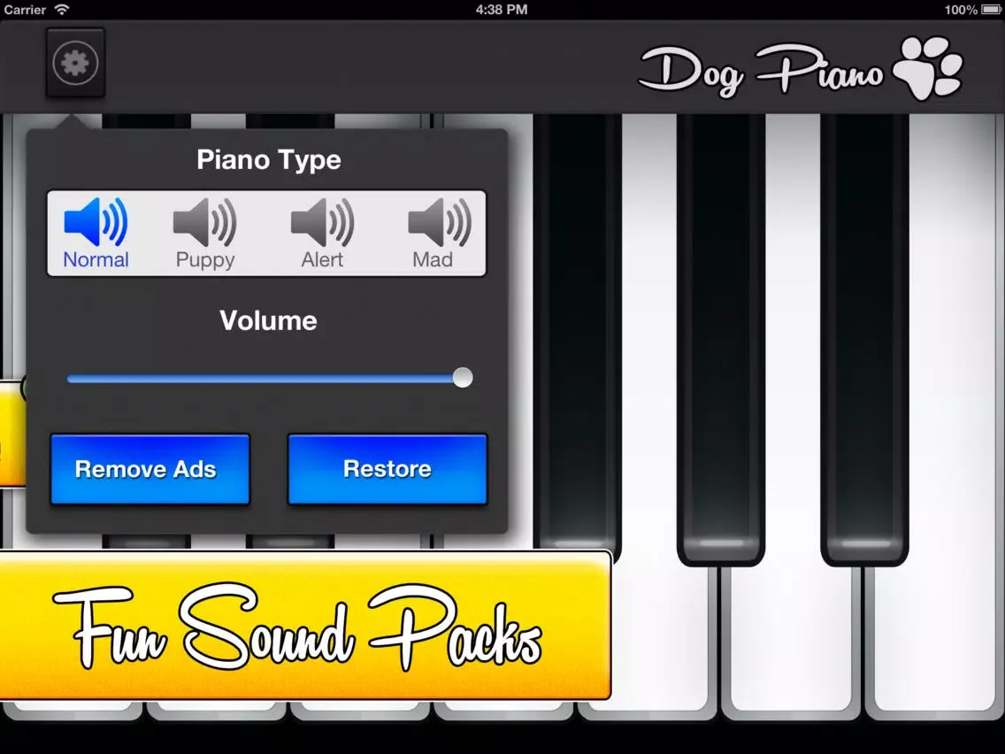 Dog Piano (FREE) iPad  Ekran Görüntüleri