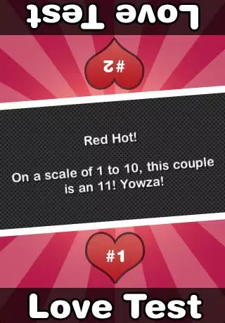 ภาพหน้าจอของ Love Test (FREE)