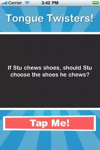 Capturas de tela do Tongue Twisters (FREE)