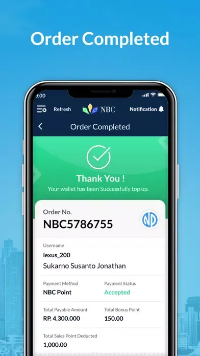 Tangkapan skrin NBC ID