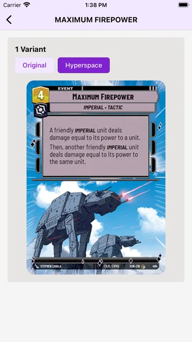 Captures d'écran de Unlimited Power for SWU