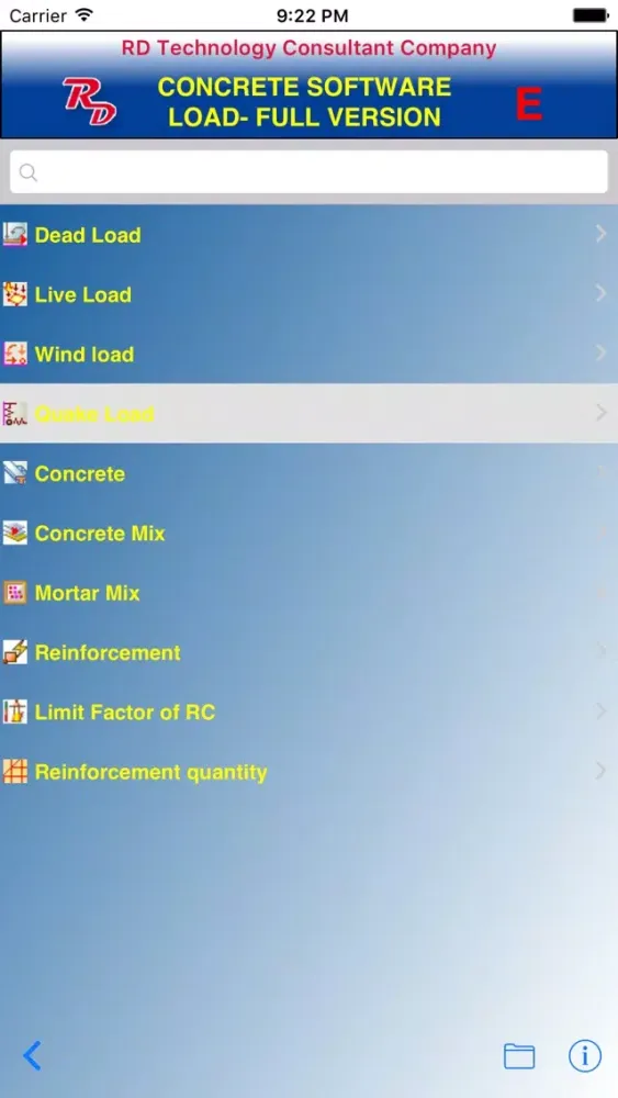 Captures d'écran de RD Concrete Load Pro