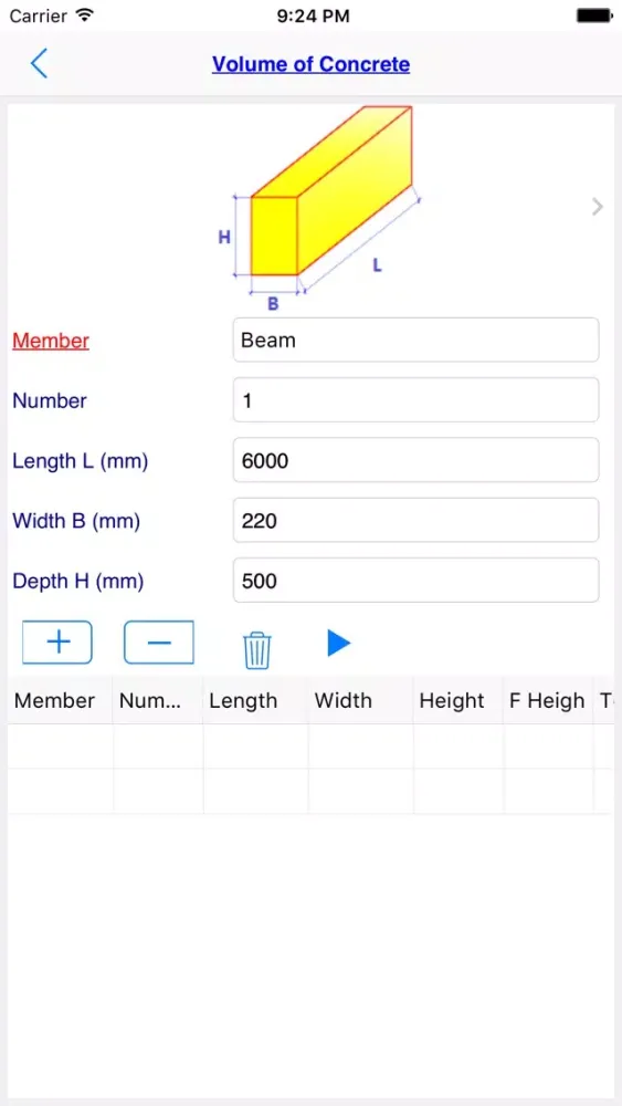 Captures d'écran de RD Concrete Load Pro