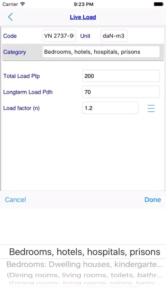 Captures d'écran de RD Concrete Load Pro