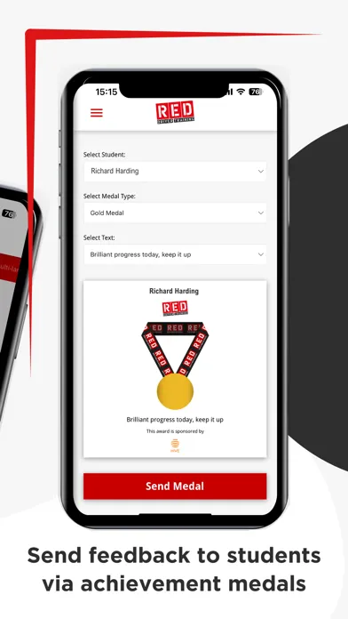 RED Instructor Progress App 스크린샷