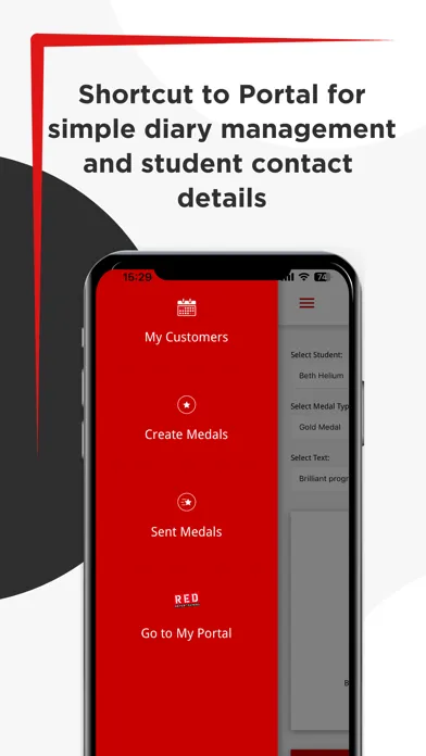 RED Instructor Progress App 스크린샷