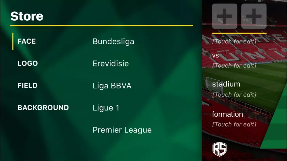 LineUp RS - Football Lineup Builder应用截图