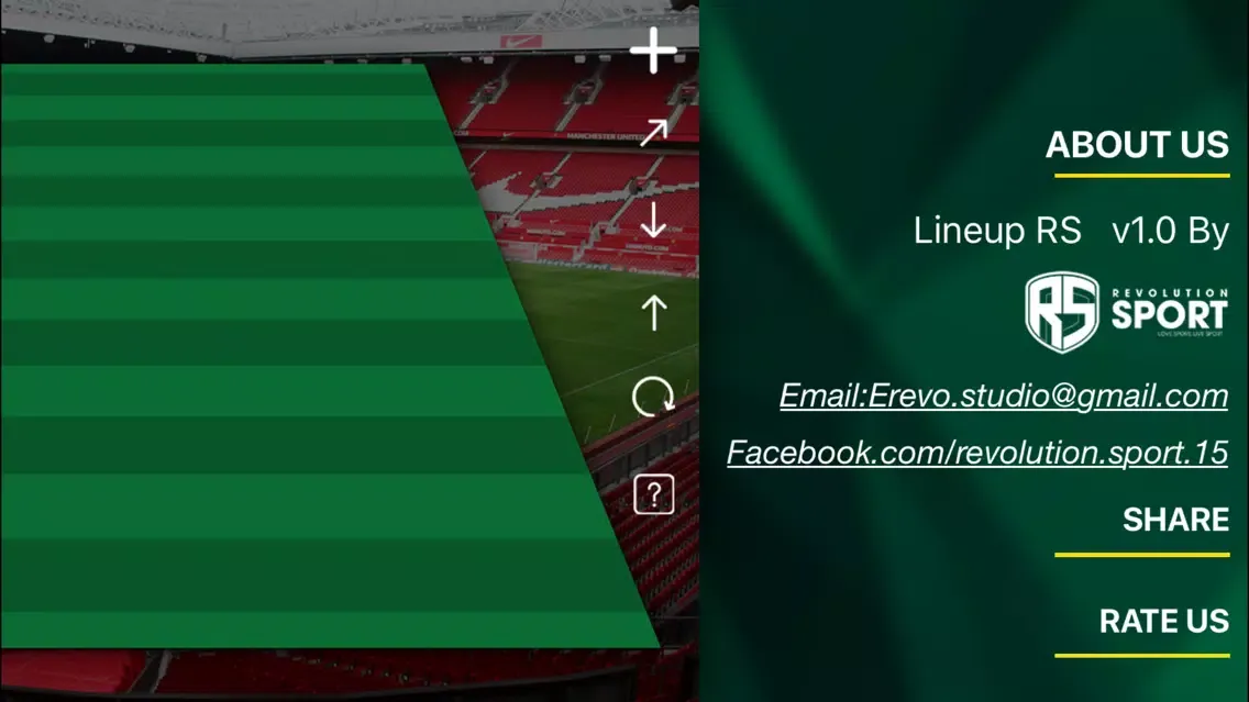LineUp RS - Football Lineup Builder应用截图