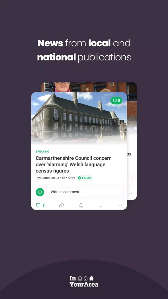 Captures d'écran de InYourArea - Local News & Info