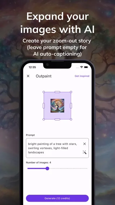Скриншоты ArtOut - AI Photo Generator