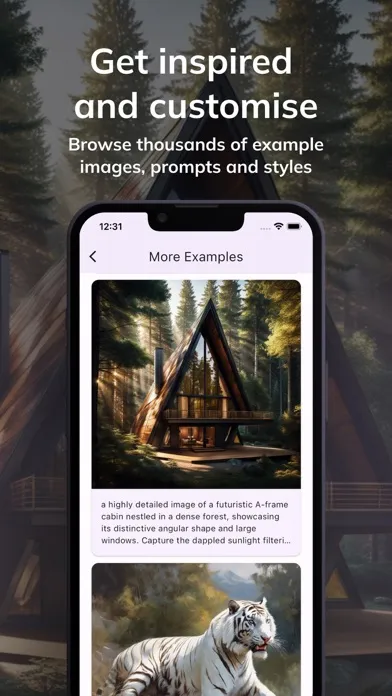 Скриншоты ArtOut - AI Photo Generator