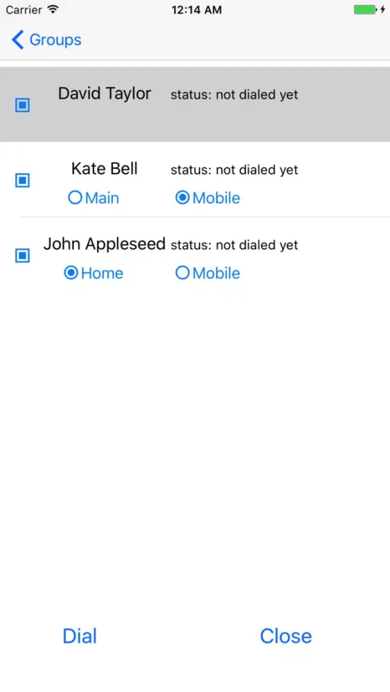 Group Dialer Pro应用截图