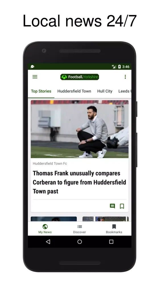 Screenshot di Football Yorkshire