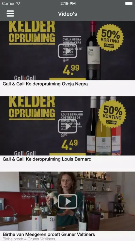 Gall & Gall Selwerd Screenshots