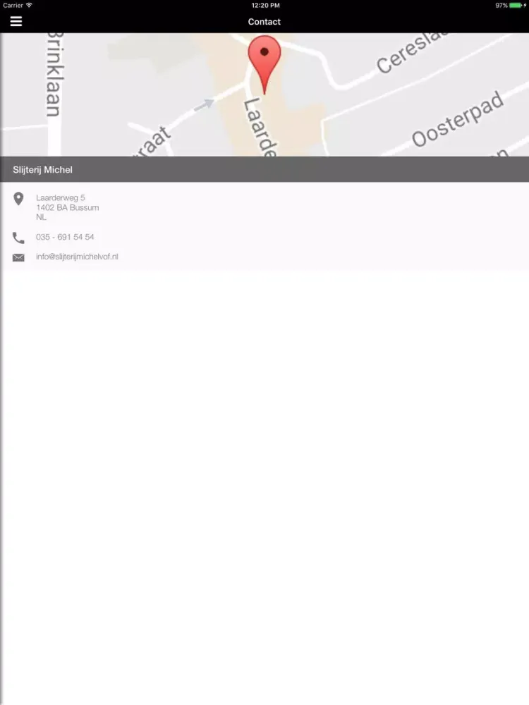 Capturas de pantalla de Slijterij Michel Bussum iPad 