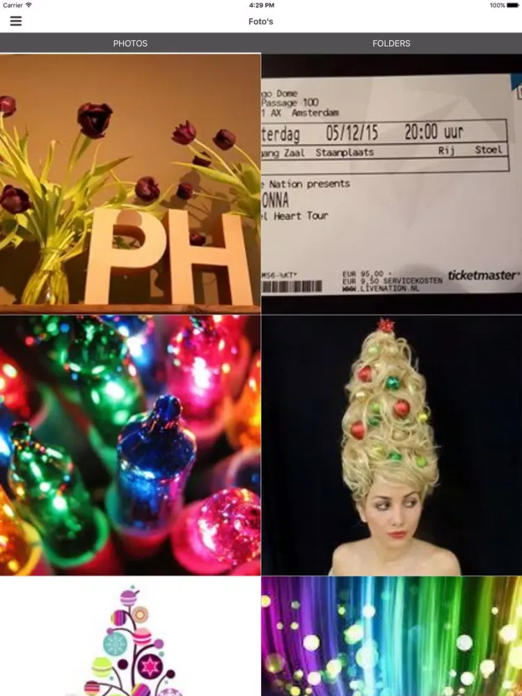 Ảnh chụp màn hình của PH Haarstudio iPad 