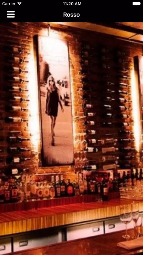 Capturas de tela do Rosso Restaurant