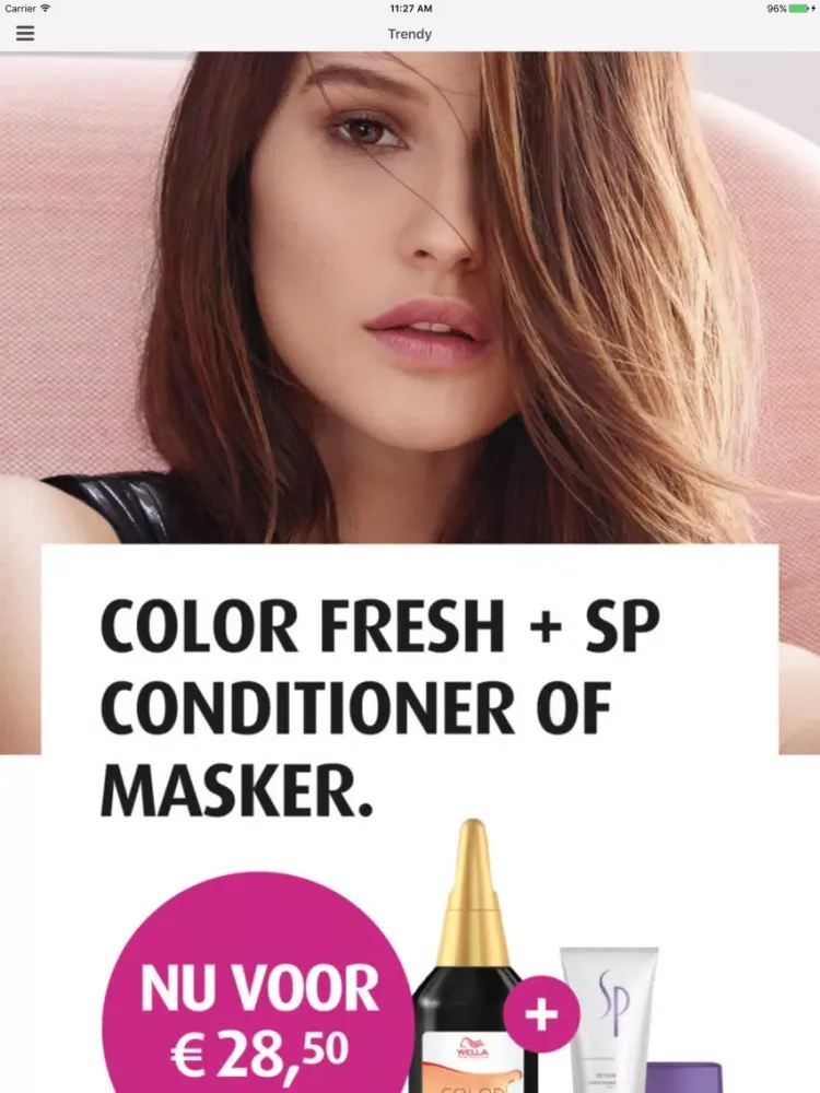 Скриншоты Trendy Hairconcept iPad 