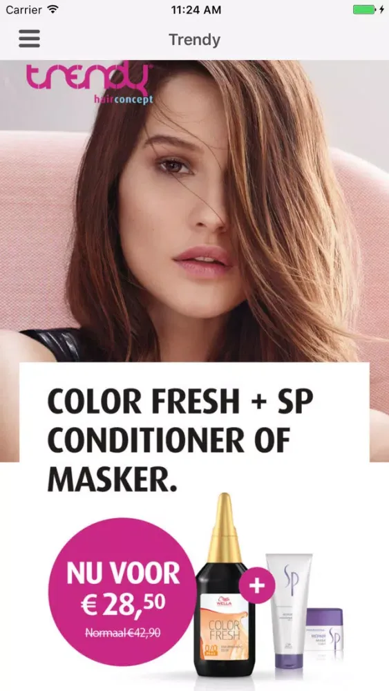 Скриншоты Trendy Hairconcept