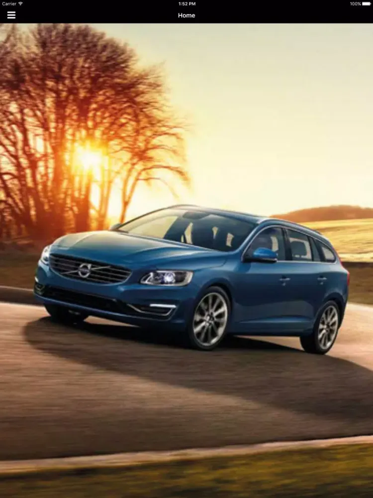 Capturas de pantalla de Volvo Bangarage iPad 