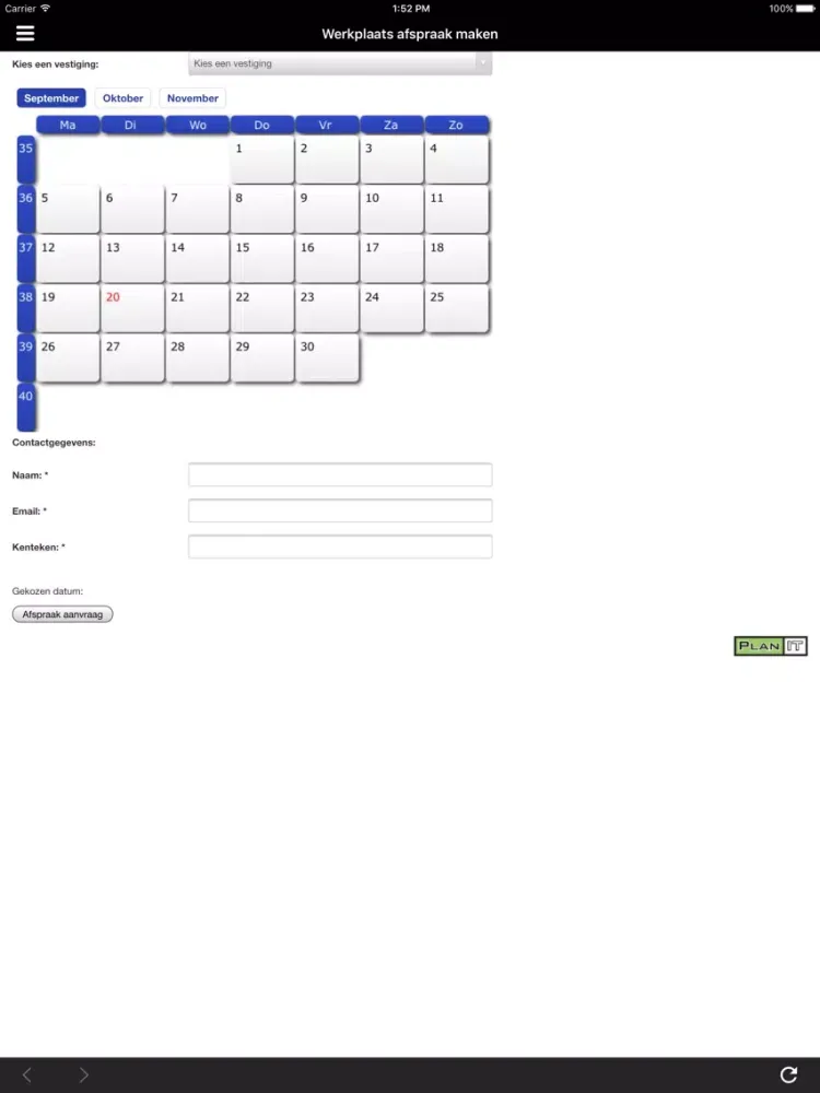 Capturas de pantalla de Volvo Bangarage iPad 