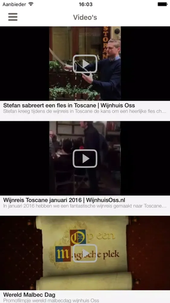 Zrzuty ekranu Wijnhuis Oss