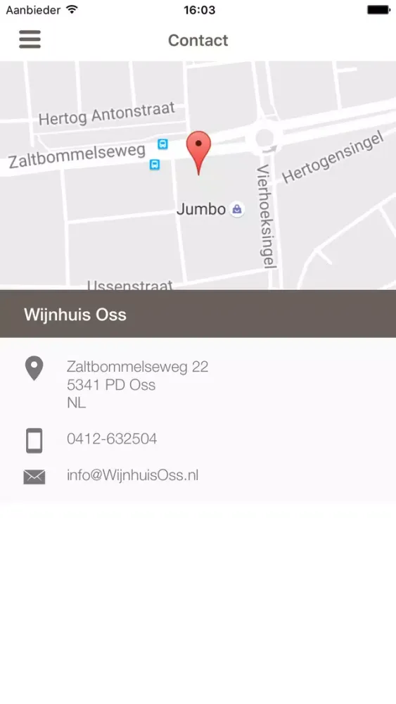 Zrzuty ekranu Wijnhuis Oss