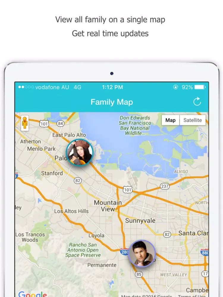 Family Locator & Phone Tracker iPad  Ekran Görüntüleri