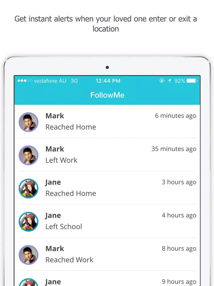 Family Locator & Phone Tracker iPad  Ekran Görüntüleri