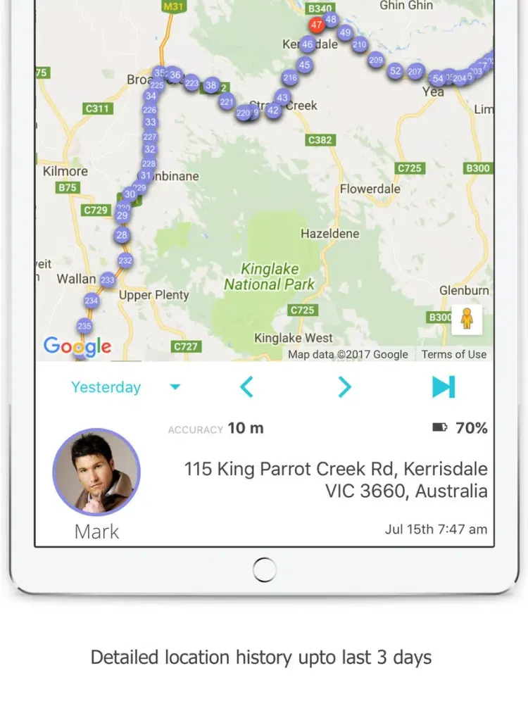 Family Locator & Phone Tracker iPad  Ekran Görüntüleri