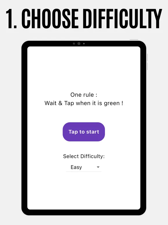 Reaction Time - Reflex Test iPad 應用截圖