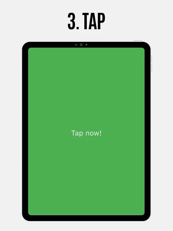 Reaction Time - Reflex Test iPad 應用截圖