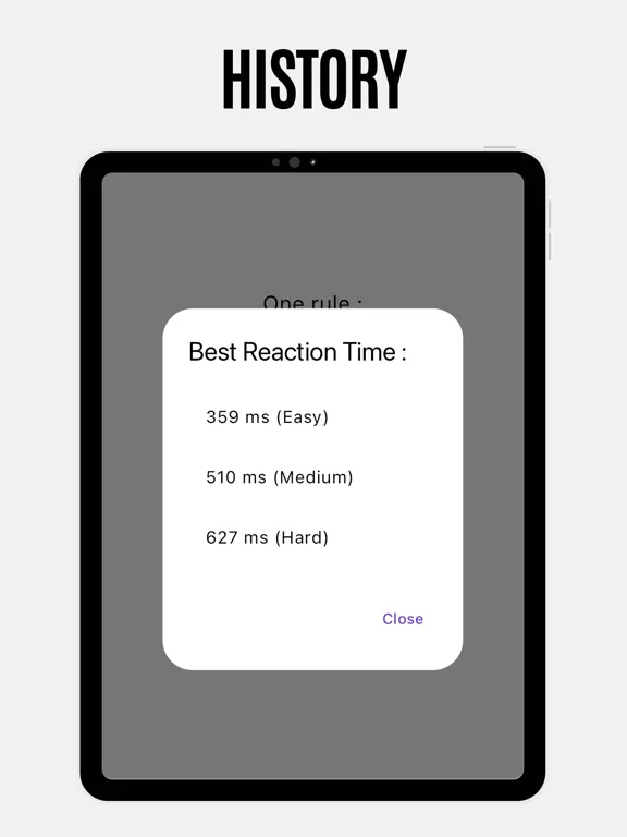 Reaction Time - Reflex Test iPad 應用截圖