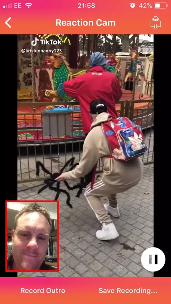 Скриншоты Reaction & Screen Recorder