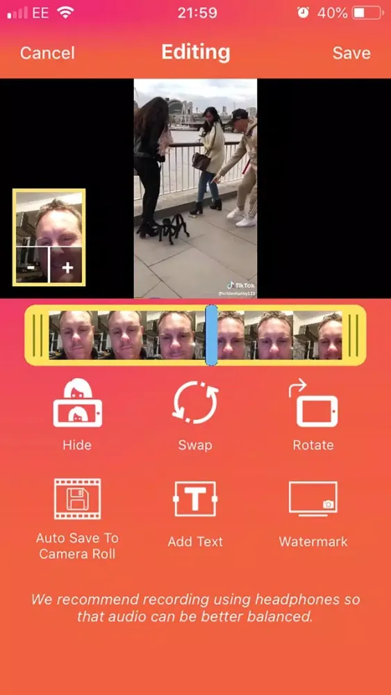 Скриншоты Reaction & Screen Recorder