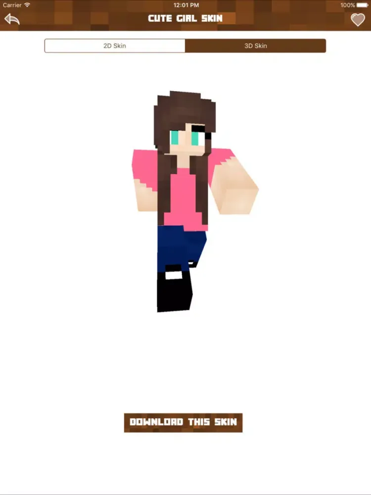 Tangkapan layar Girl Skins Pro - Best Collection for MCPC & PE iPad 