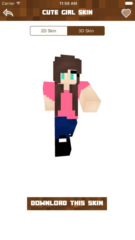 Tangkapan layar Girl Skins Pro - Best Collection for MCPC & PE