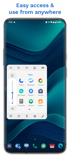 Edge Card Launcher: Side Panel Screenshots