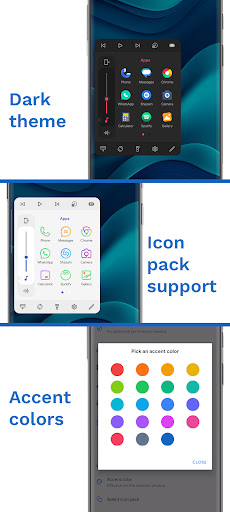 Edge Card Launcher: Side Panel Screenshots