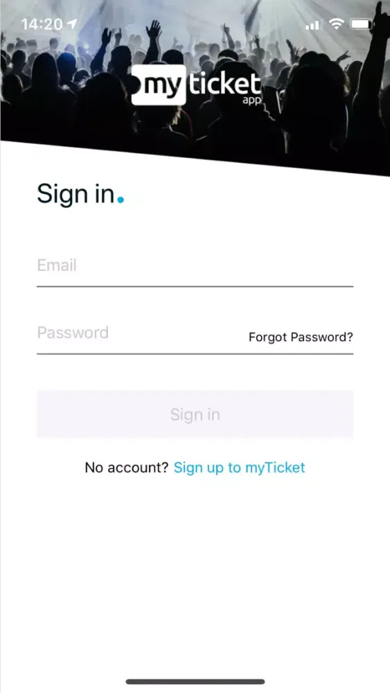 MyTicketApp应用截图
