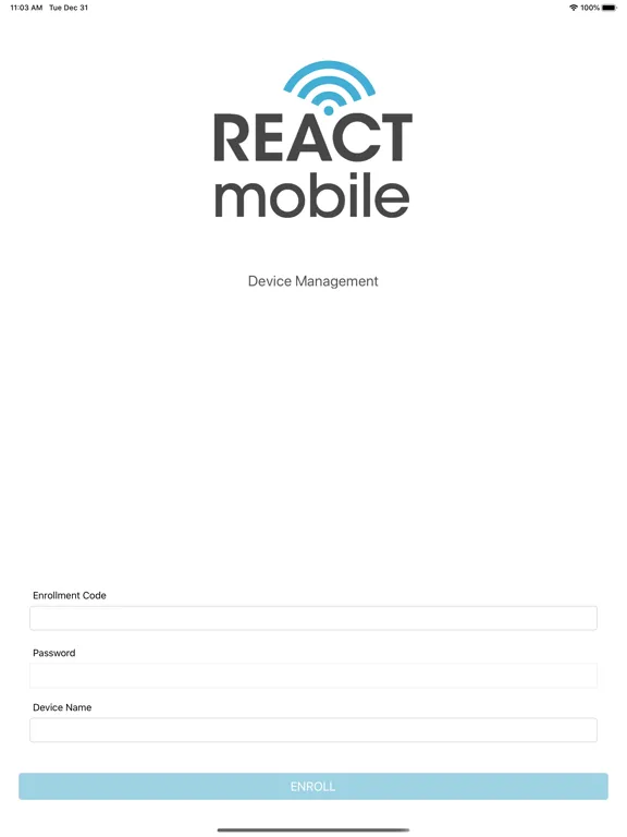 React Mobile Hospitality iPad  سکرین شاٹس