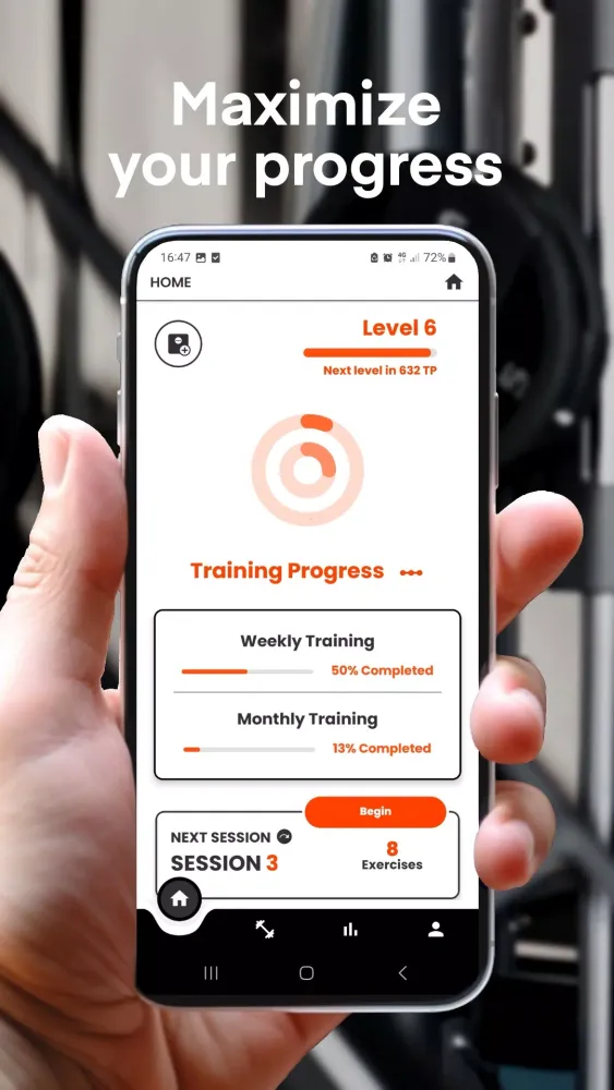 Your new Personal Trainer Screenshots