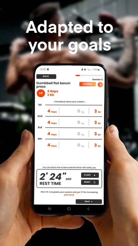 Your new Personal Trainer Screenshots