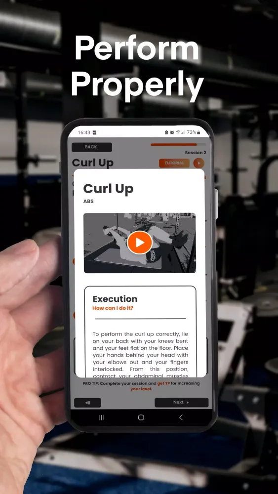 Your new Personal Trainer Screenshots
